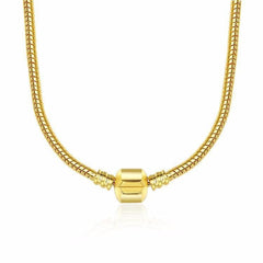 The mommie charm 18kts of gold plated bracelet chain 18’l charm bracelet