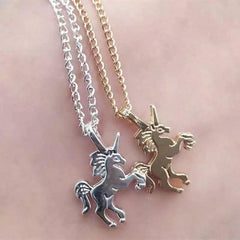 Unicorn necklace chains