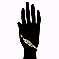 V link good luck bracelet rose gold plated bracelets