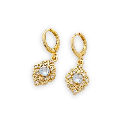 Vintage luz huggies earrings goldfilled earrings