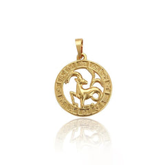 Zodiac constellations18k of gold plated pendant charm capricorn charm